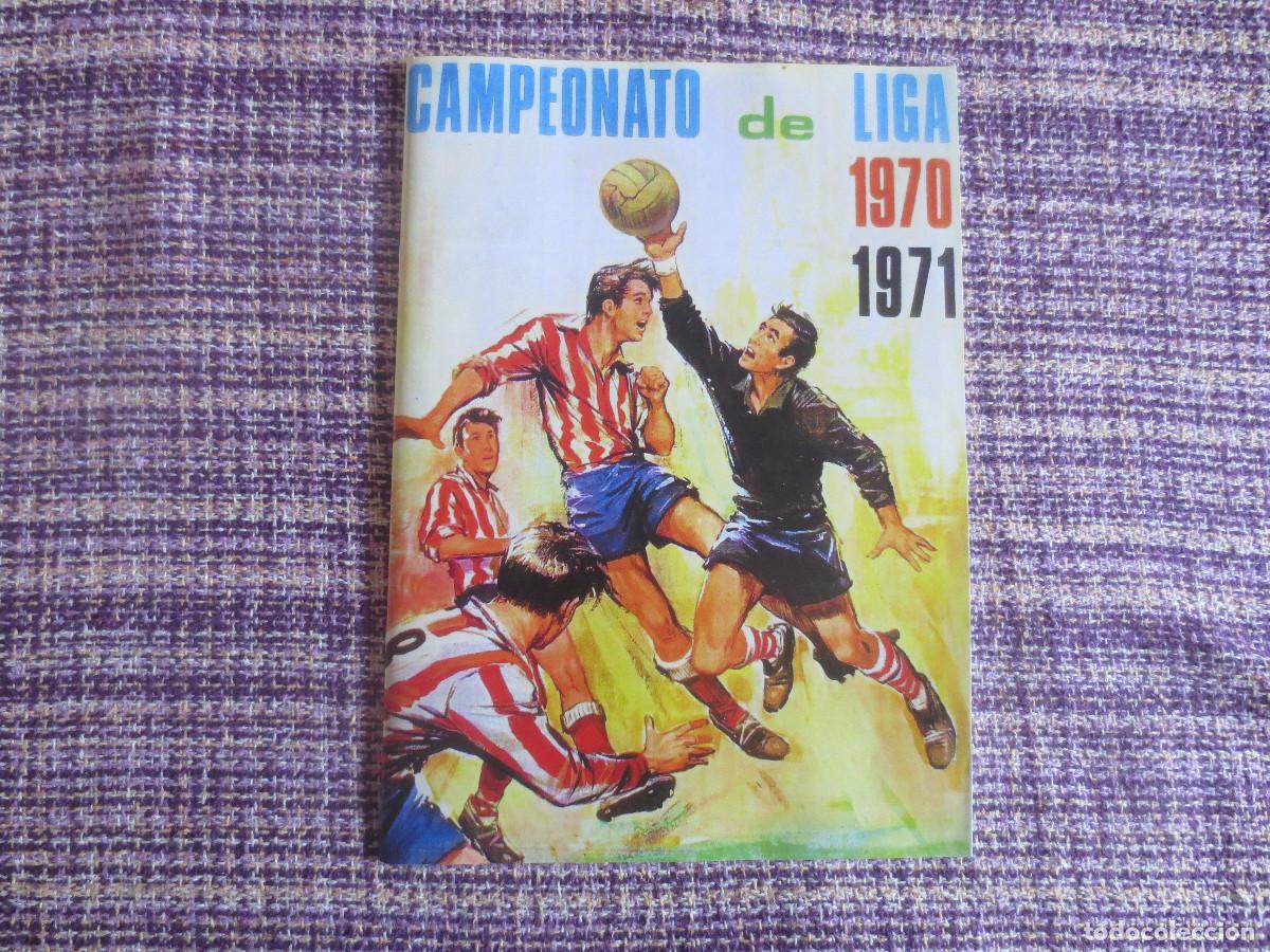 &Aacute;lbum de f&uacute;tbol completo: ALBUM CROMOS FACSIMIL IMPRESO CAMPEONATO DE LIGA 1970-71 FHER COMPLETO