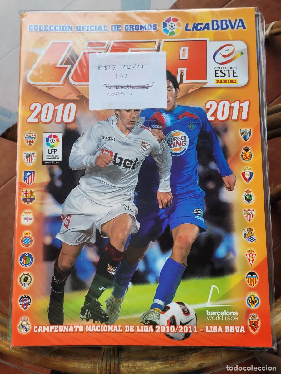 &Aacute;lbum de f&uacute;tbol completo: LIGA ESTE 10-11. COLECCI&Oacute;N NUEVA COMPLETA SIN PEGAR CON &Aacute;LBUM PLANCHA y M&Aacute;S ...