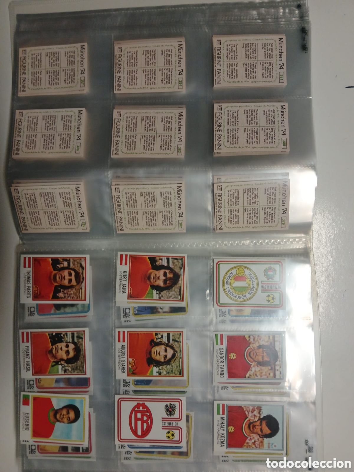 &Aacute;lbum de f&uacute;tbol completo: Mundial 1974 Panini. Set completo, 400 stickers. EDICI&Oacute;N REPRIM 2026. Sepp Maier-Netzer-Cruyff- Cl