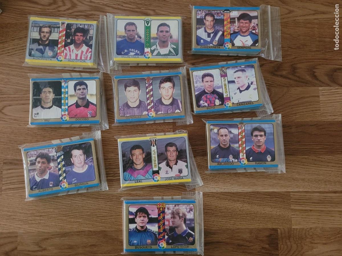 &Aacute;lbum de f&uacute;tbol completo: COLECCI&Oacute;N NUEVA COMPLETA MUNDICROMO F&Uacute;TBOLTOTAL SIN PEGAR