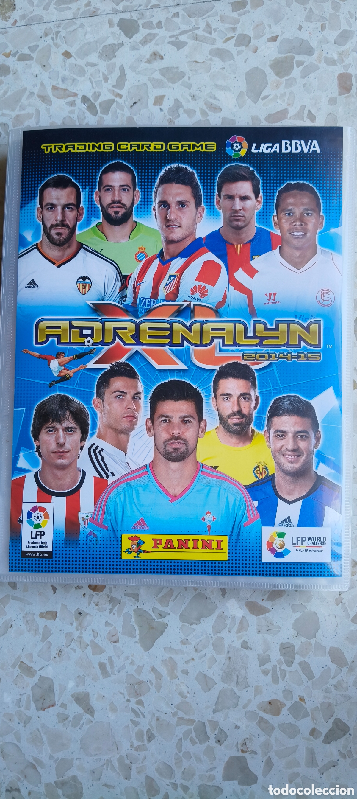 &Aacute;lbum de f&uacute;tbol completo: Adrenalyn 2015 TODO LO EDITADO