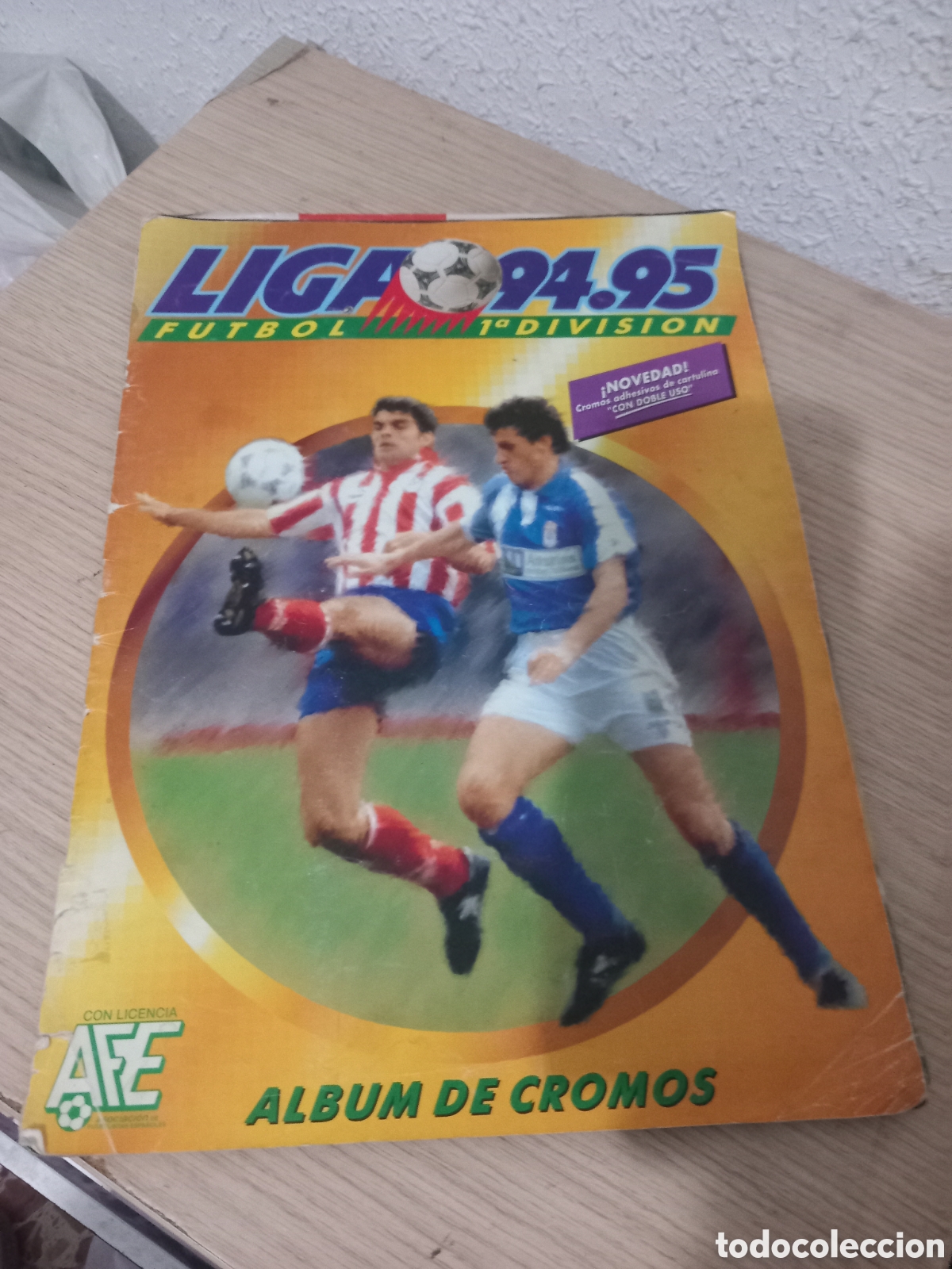 &Aacute;lbum de f&uacute;tbol completo: LIGA 94/95 COMPLETO,,VER FOTOS