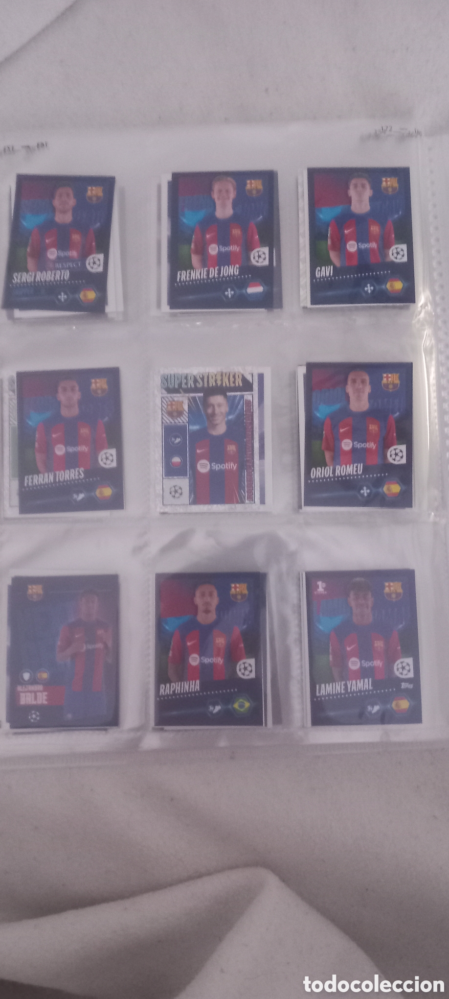 &Aacute;lbum de f&uacute;tbol completo: Coleccion Completa TOPPS UCL 2023 2024, Lamine Yamal ROOKIE