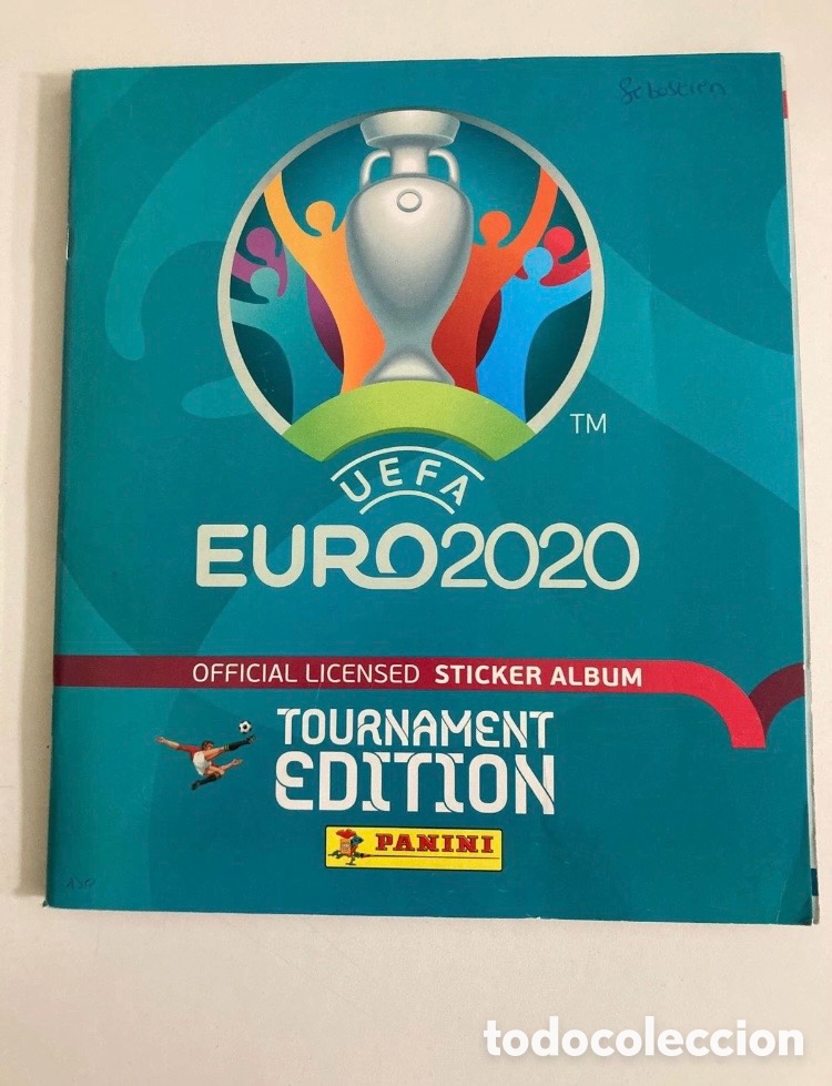 &Aacute;lbum de f&uacute;tbol completo: Album completo Euro 2020-Eurocopa- Panini.