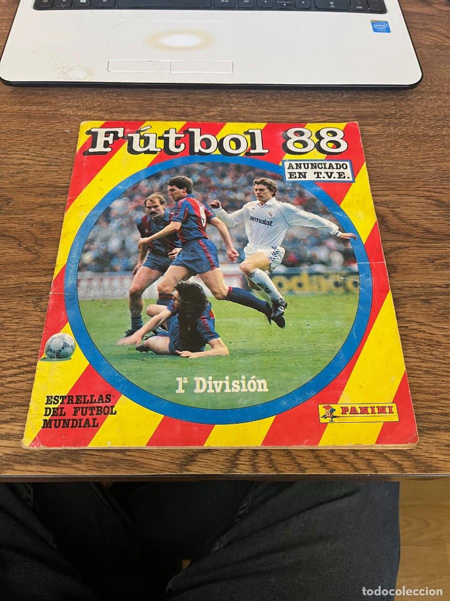 Album de football complet: &Aacute;LBUM CROMOS FUTBOL 88 PANINI COMPLETO