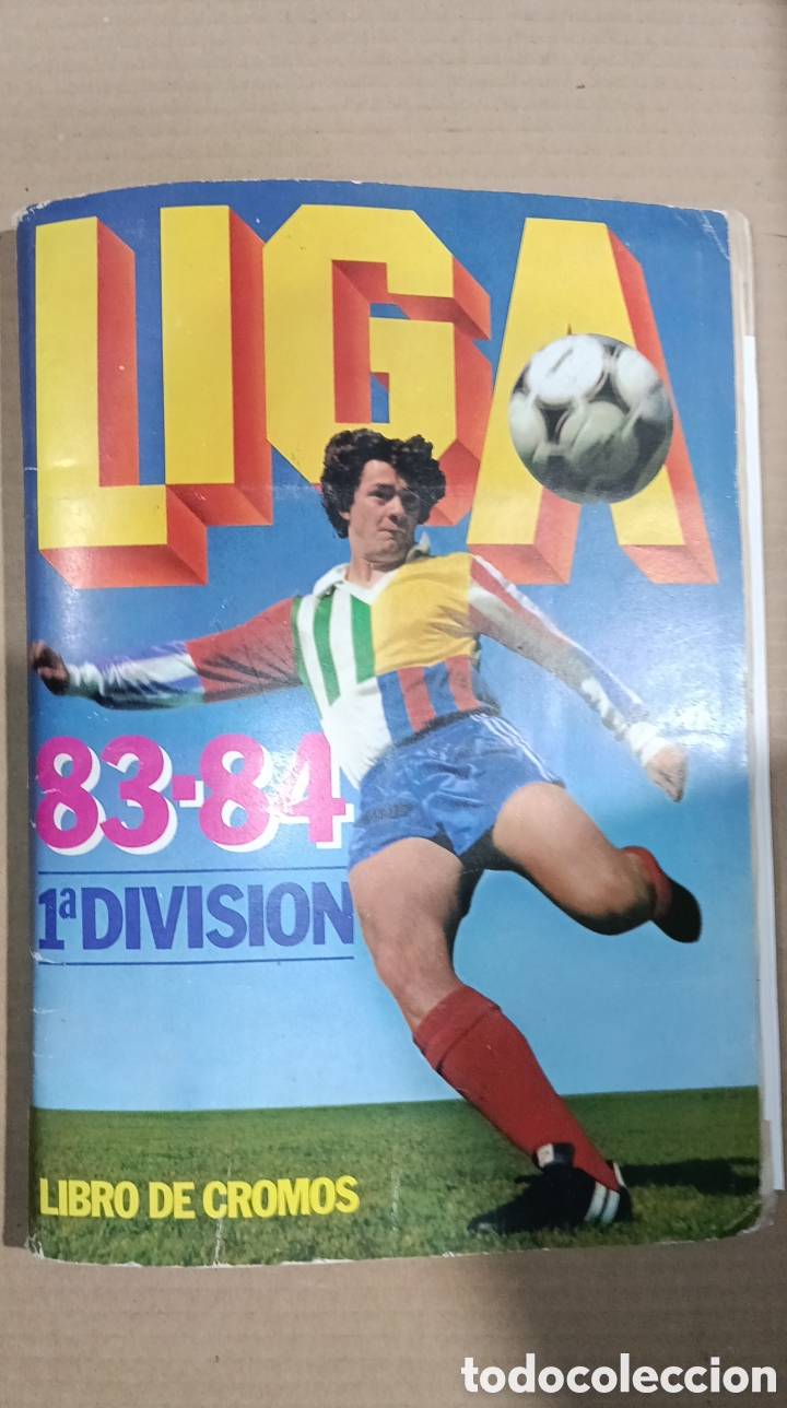 &Aacute;lbum de f&uacute;tbol completo: &Aacute;LBUM ESTE 83 84 COMPLETO COLOCAS FICHAJES DISTINTAS VERSIONES