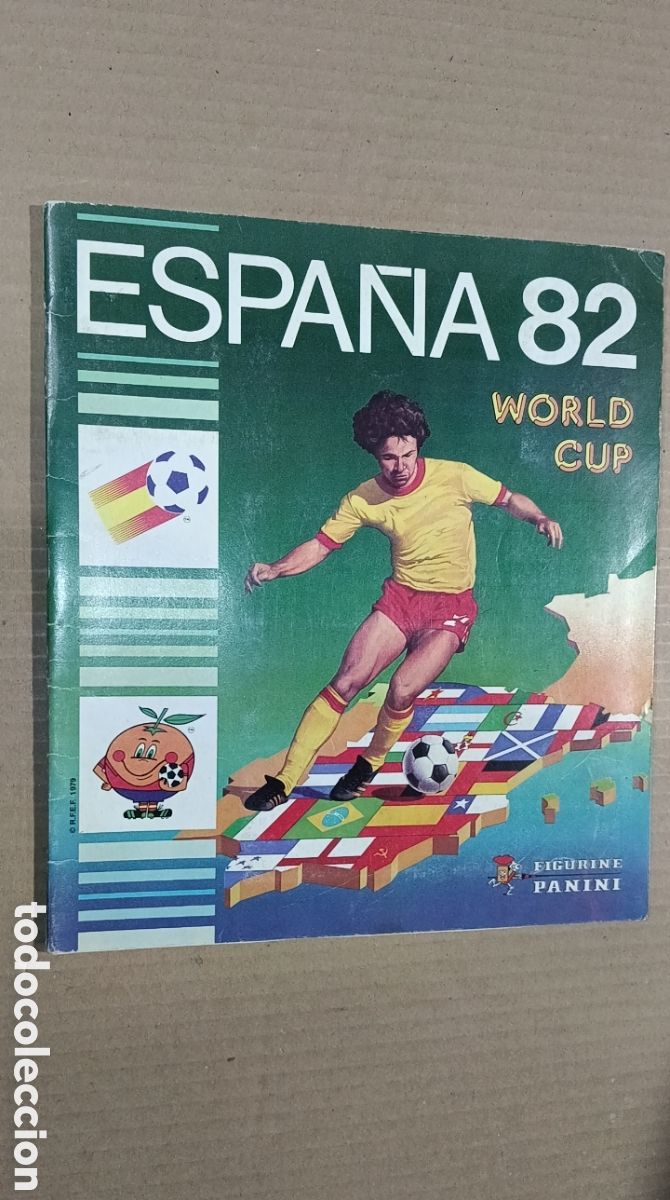 &Aacute;lbum de f&uacute;tbol completo: &Aacute;LBUM PANINI ESPA&Ntilde;A 82 COMPLETO MUY BUEN ESTADO
