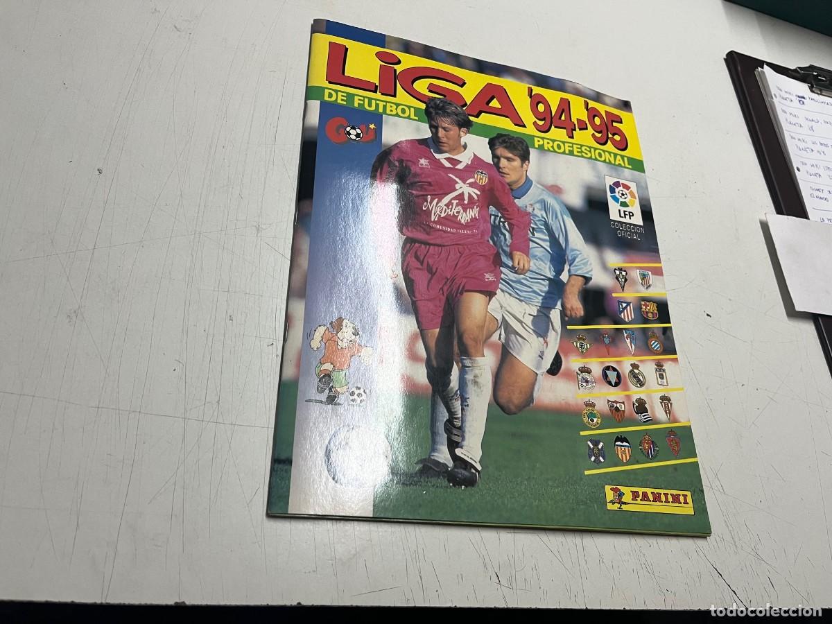 Complete Football Album: ALBUM CROMOS FUTBOL LIGA 94-95 PANINI COMPLETO