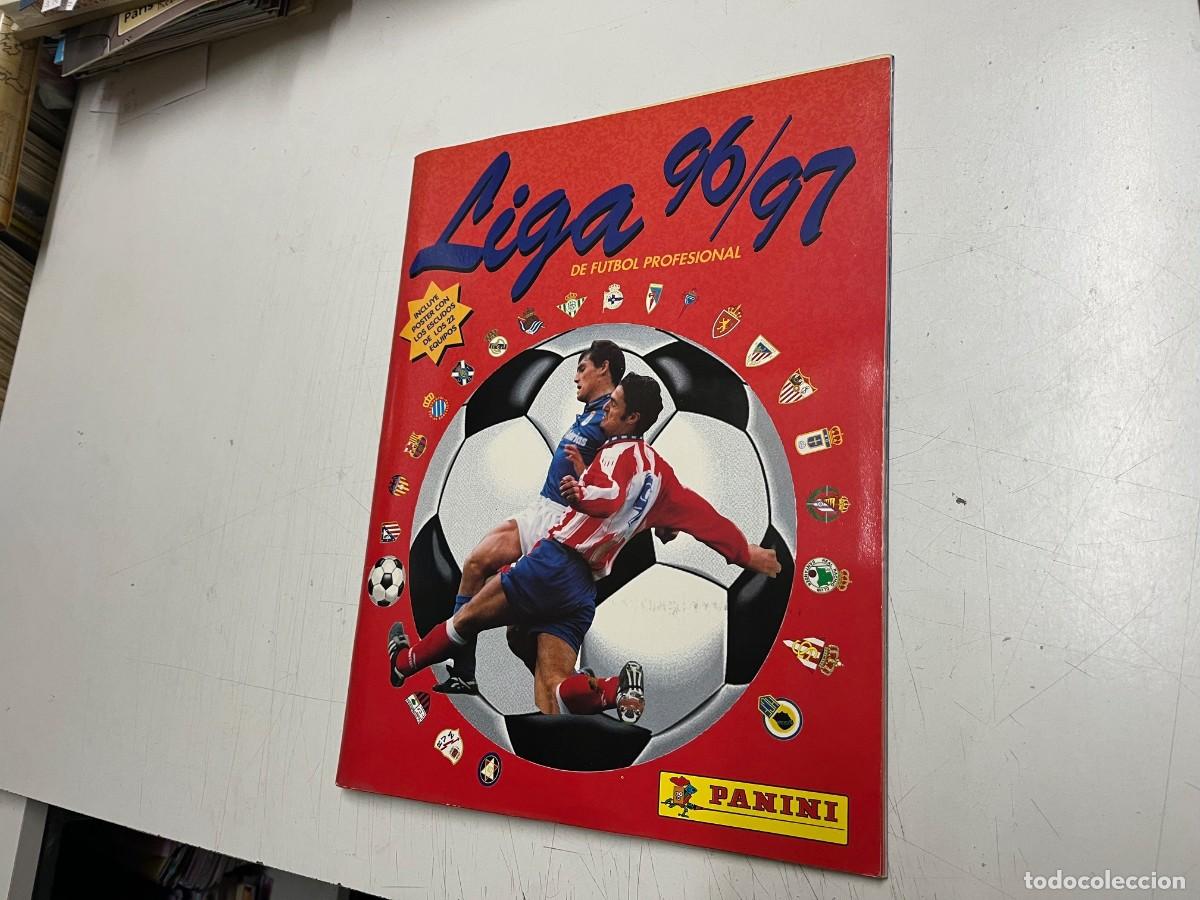 &Aacute;lbum di calcio completo: ALBUM CROMOS FUTBOL LIGA 96-97 PANINI COMPLETO