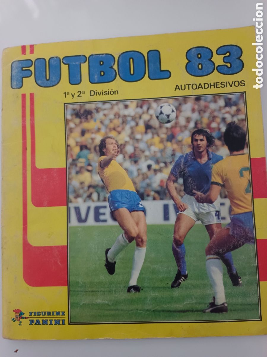 &Aacute;lbum de f&uacute;tbol completo: ALBUM PANINI FUTBOL 83. COMPLETO CON MARADONA ROOKIE BARCELONA. BUEN ESTADO. VER IM&Aacute;GENES