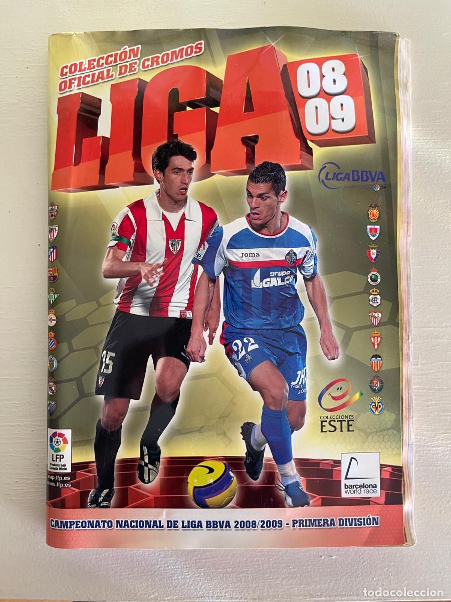 &Aacute;lbum de f&uacute;tbol completo: &Aacute;lbum cromos Liga ESTE 2008-2009 COMPLETO