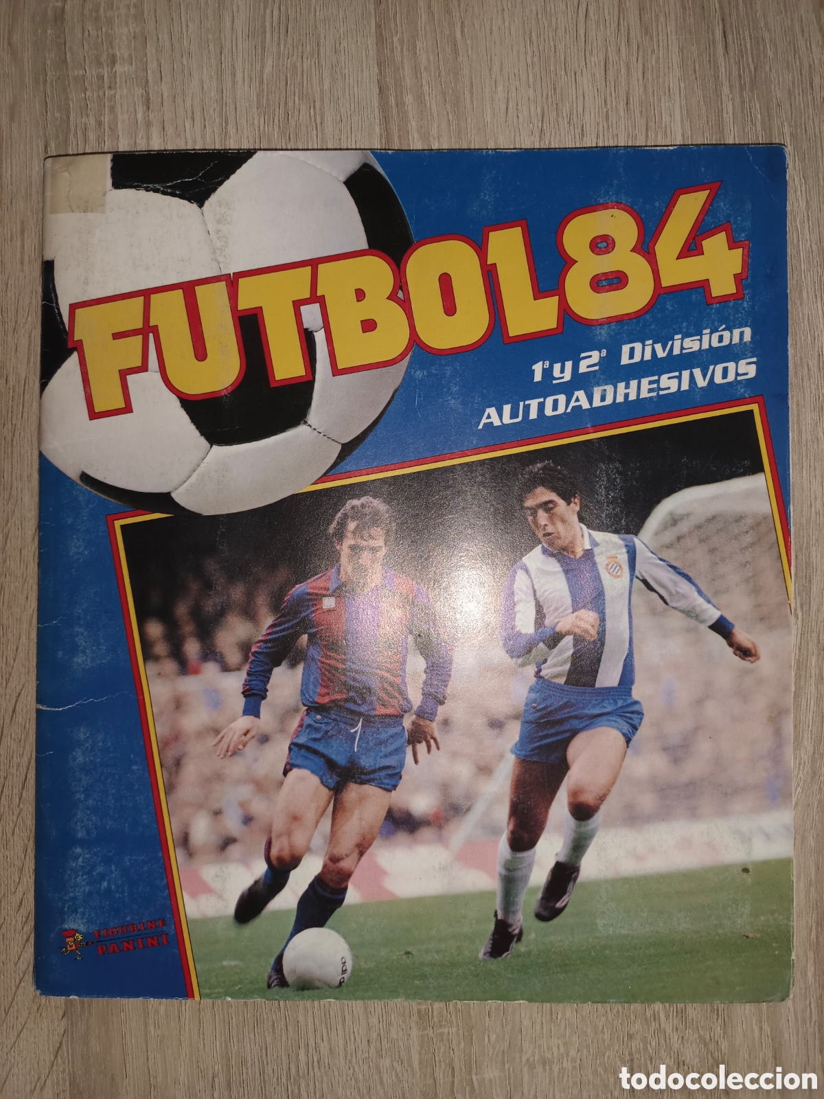 &Aacute;lbum de f&uacute;tbol completo: ALBUM PANINI CROMO CROM 1984. COMPLETO. EXCELENTE ESTADO. VER FOTOS. MARADONA SEGUNDO A&Ntilde;O BARCELONA