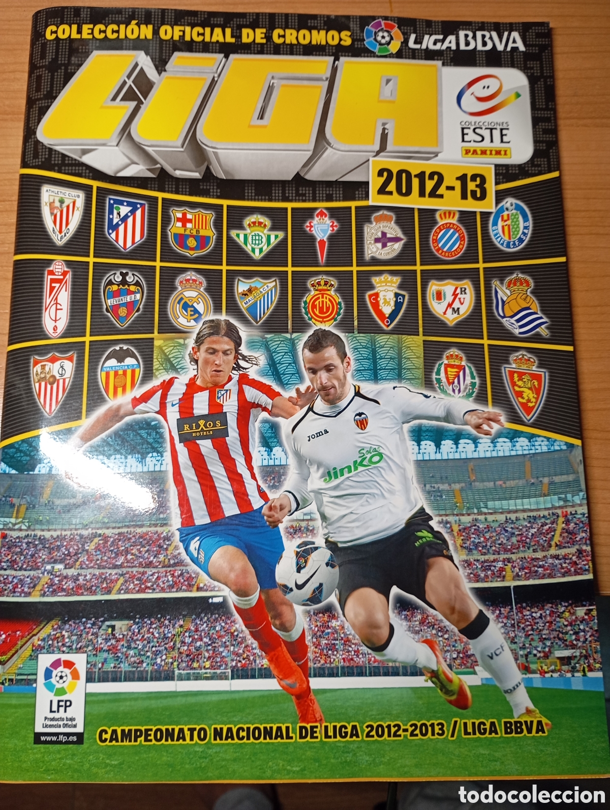 &Aacute;lbum de f&uacute;tbol completo: Album de f&uacute;tbol liga 2012/2013