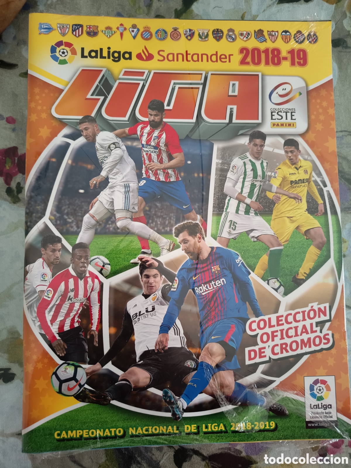 &Aacute;lbum de f&uacute;tbol completo: Colecci&oacute;n completa Liga Este sin pegar 2018/2019