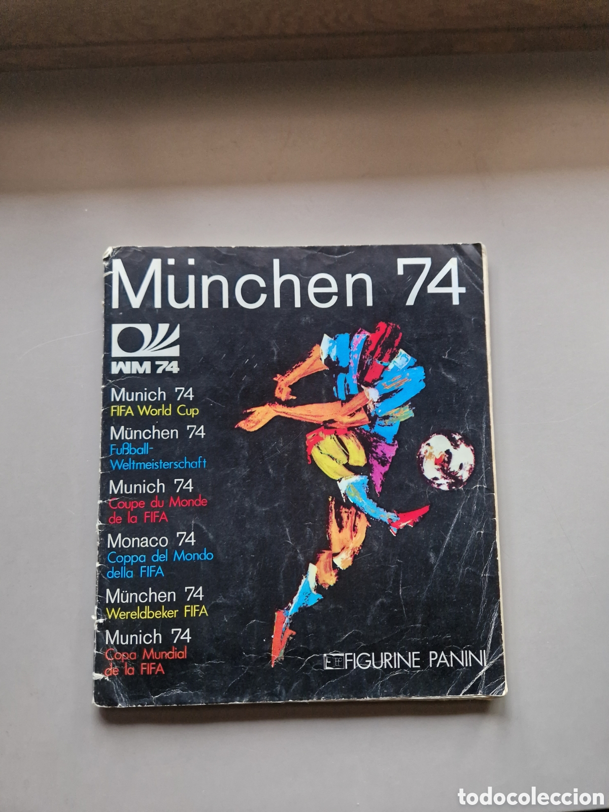 Album de football complet: ALBUM COMPLETO MUNDIAL MUNICH MUNCHEN 1974 74 WORLD CUP VERSION PANINI SIN RESULTADOS ESCRITOS
