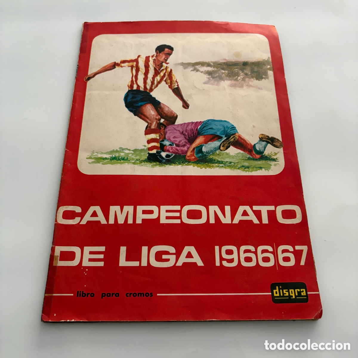 &Aacute;lbum de f&uacute;tbol completo: &Aacute;lbum de cromos completo campeonato de liga 1966/67 f&uacute;tbol disgra