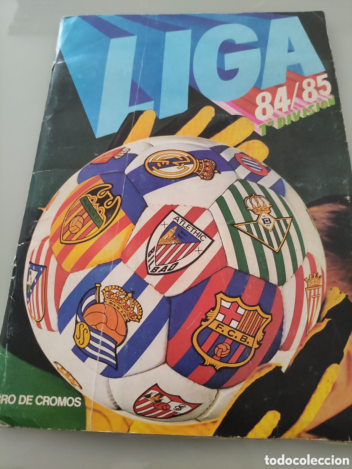 &Aacute;lbum de f&uacute;tbol completo: Album este temporada 84/85