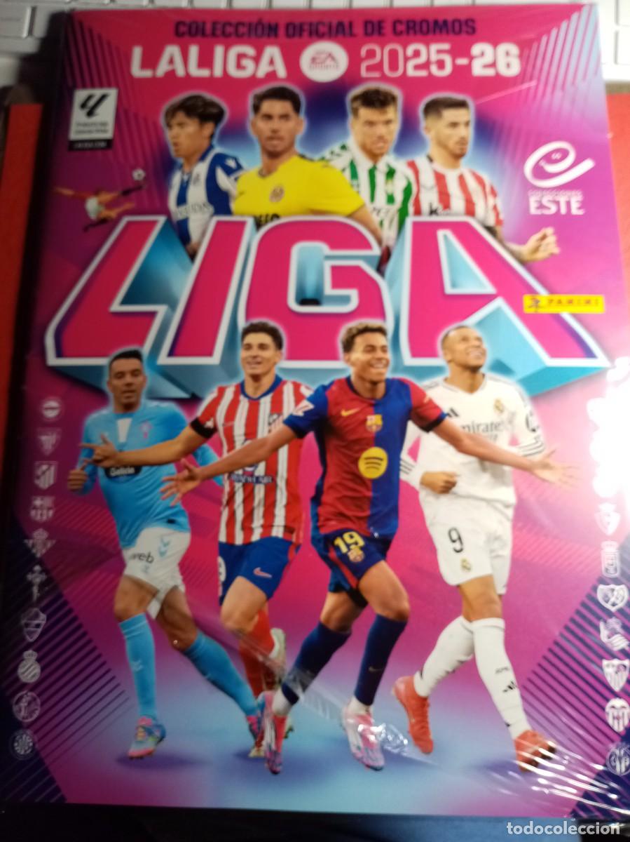 &Aacute;lbum de f&uacute;tbol completo: COLECCION COMPLETA, CON ALBUM, DE CROMOS LIGA ESTE 2025 2026 25 26 DE PANINI