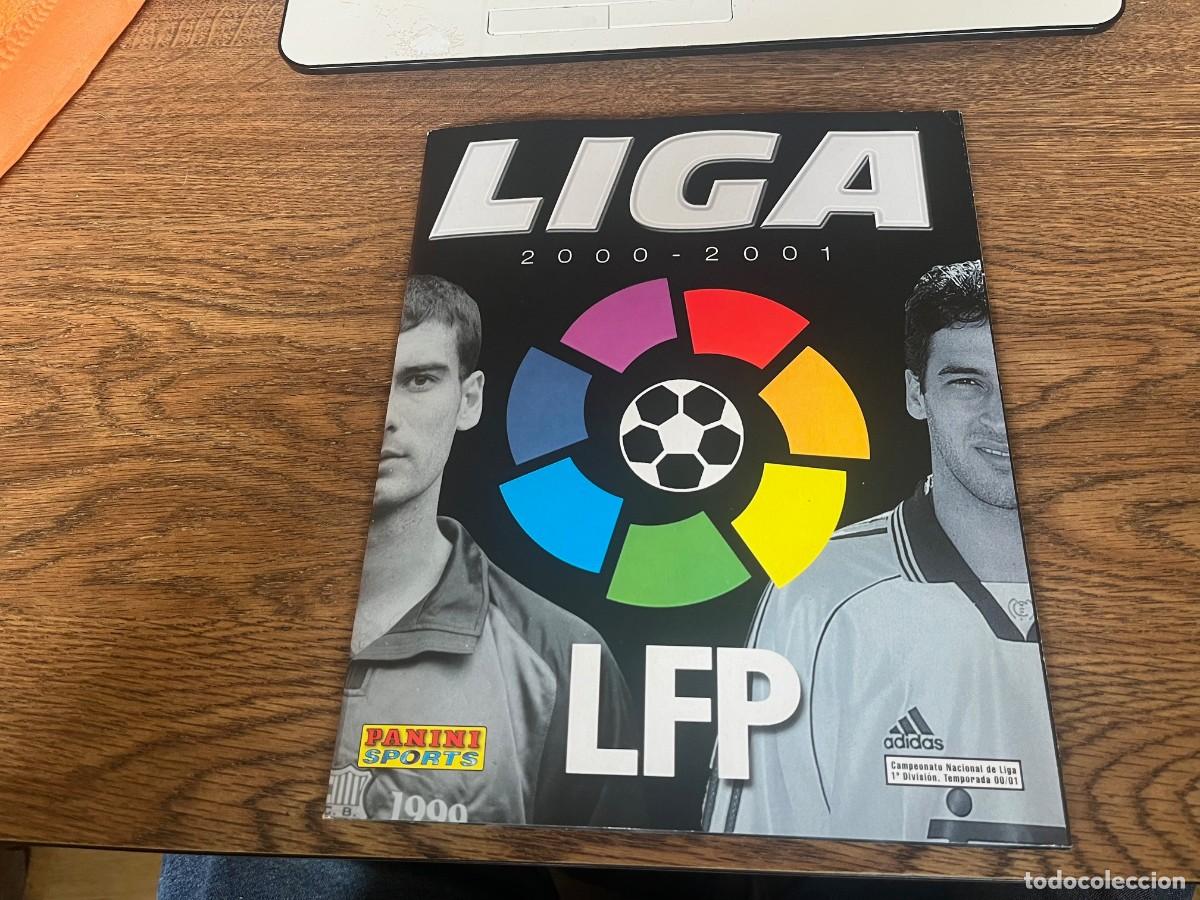 Caderneta de futebol completa: ALBUM CROMOS FUTBOL LIGA 2000-2001 COMPLETO PANINI SPORTS