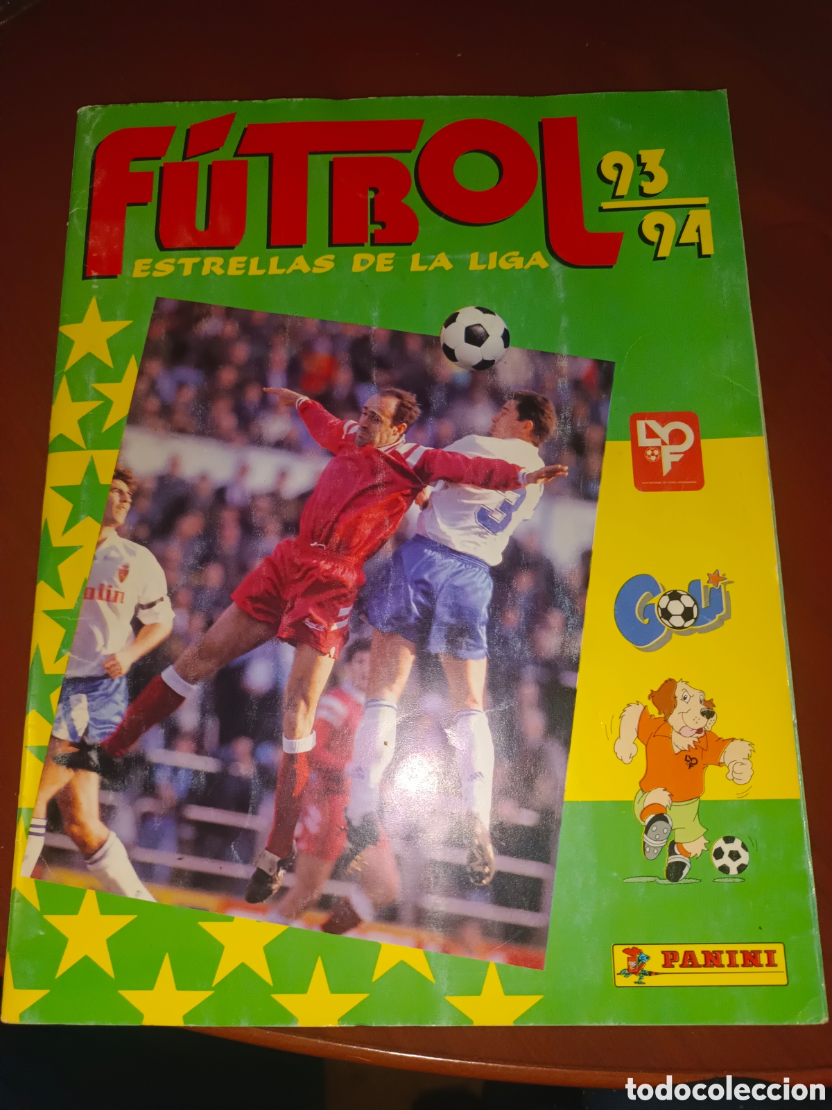&Aacute;lbum de f&uacute;tbol completo: ALBUM PANINI FUTBOL LIGA 1993-1994 COMPLETO + 10 ULTIMAS INCORPORACIONES. EXCELENTE ESTADO.