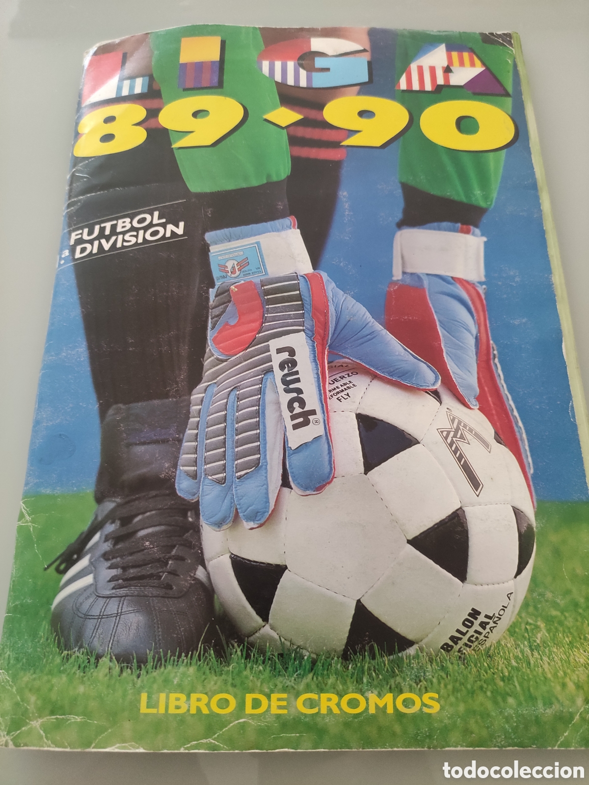 &Aacute;lbum de f&uacute;tbol completo: Album este temporada 89/90