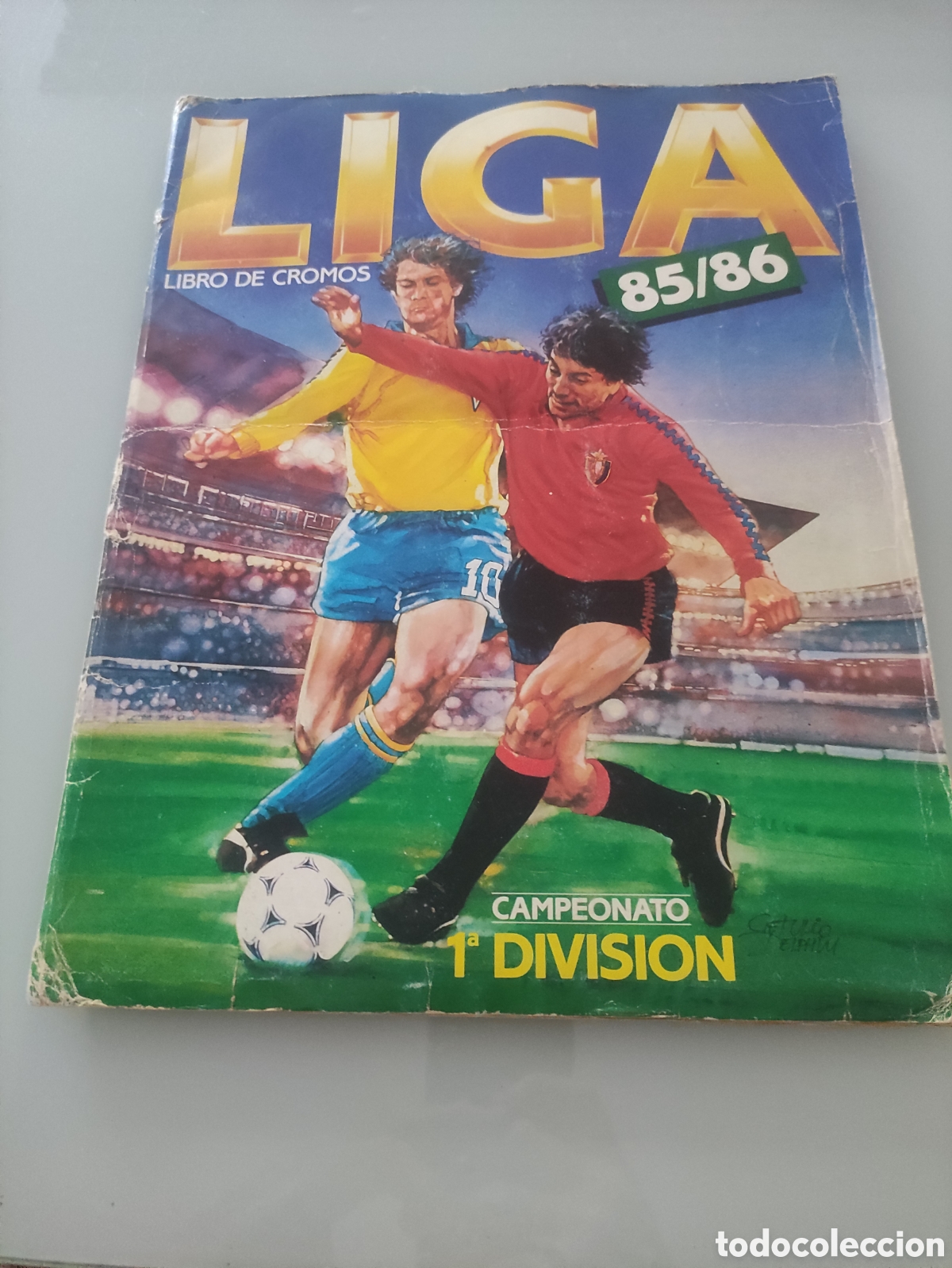 &Aacute;lbum de f&uacute;tbol completo: Album este temporada 85/86