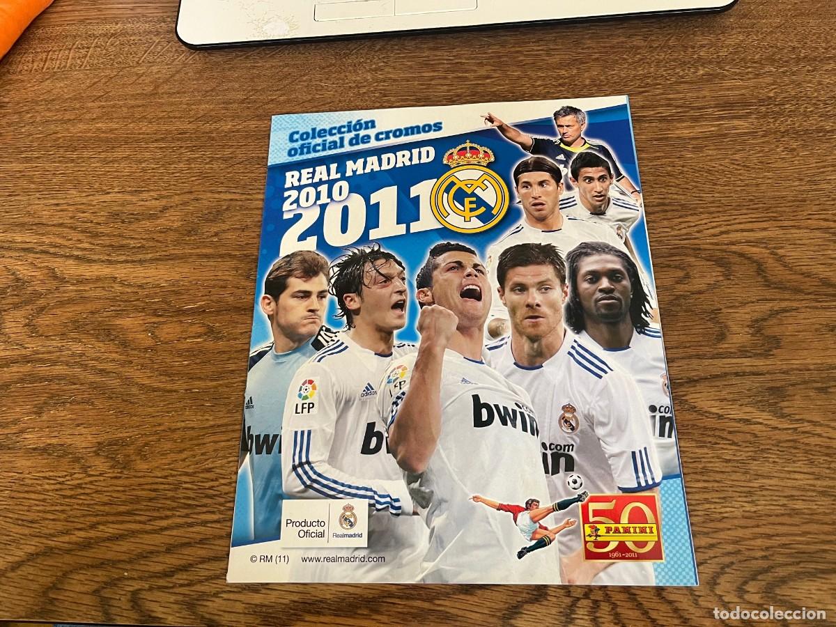 &Aacute;lbum de f&uacute;tbol completo: ALBUM CROMOS FUTBOL REAL MADRD 2010-11 COMPLETO PANINI