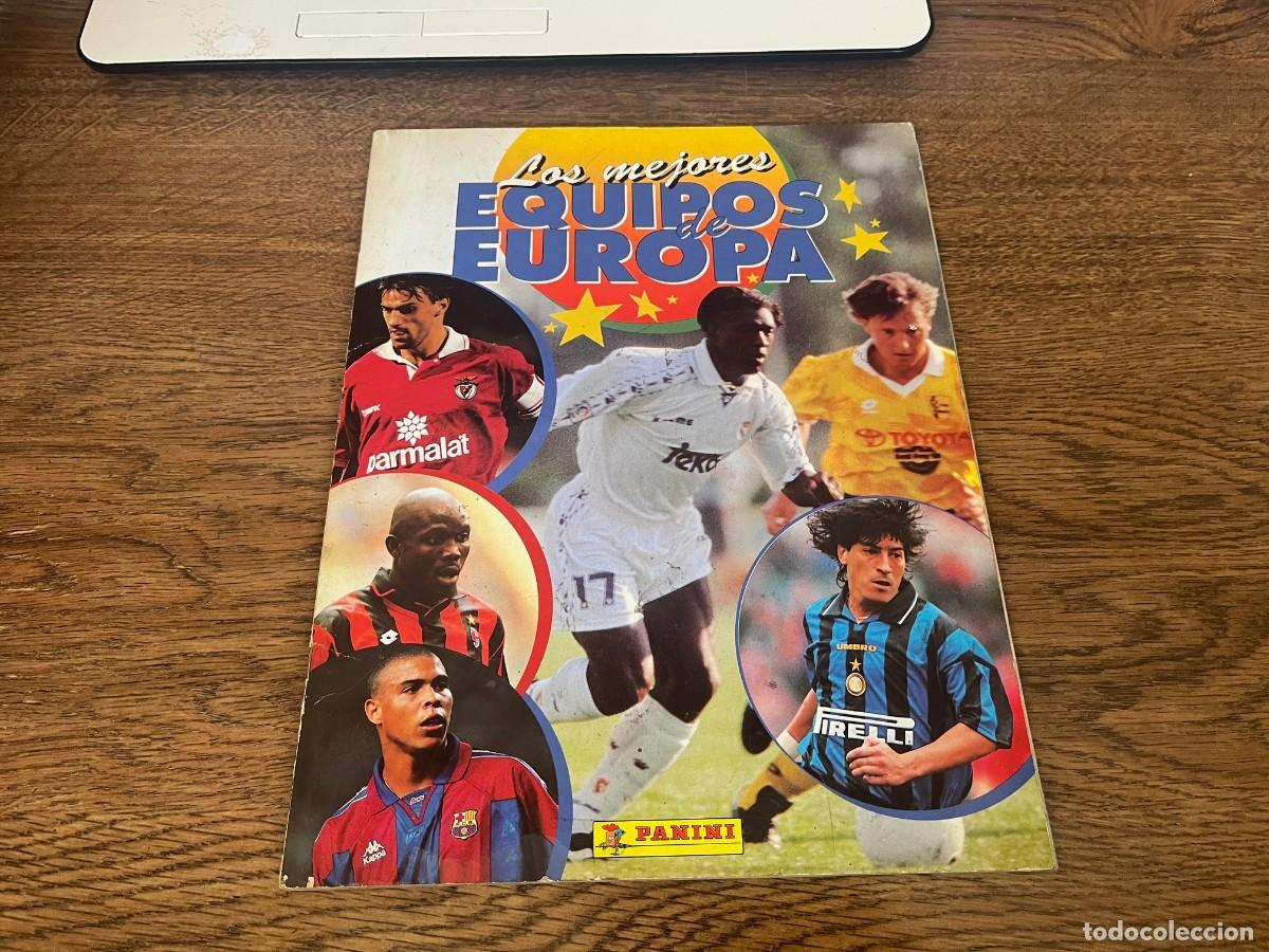 &Aacute;lbum de f&uacute;tbol completo: ALBUM CROMOS FUTBOL LOS MEJORES EQUIPOS DE EUROPA 1996-97 PANINI