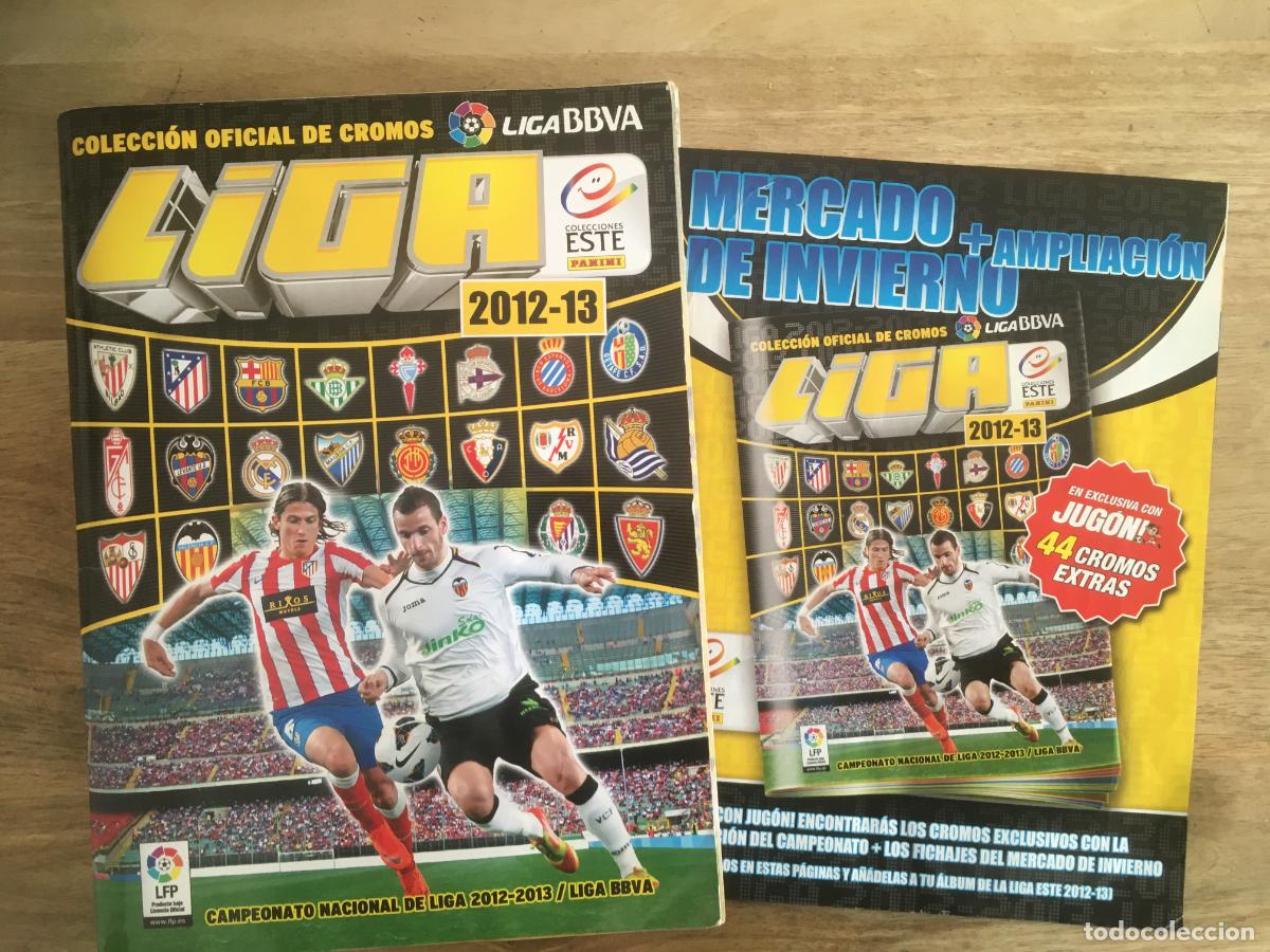&Aacute;lbum de f&uacute;tbol completo: liga 2012 2013 12 13 album cromos ediciones este completo 626 cromos con mercado invierno messi