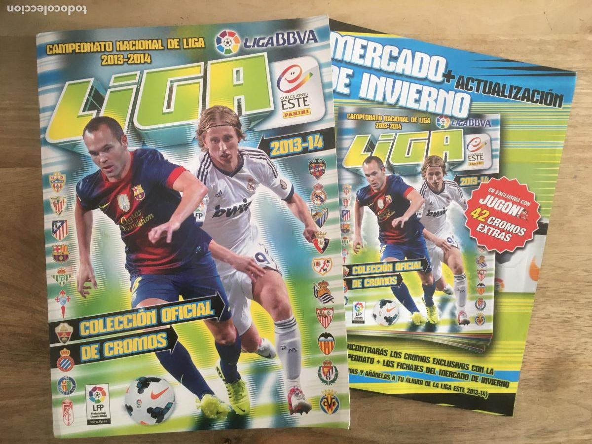 &Aacute;lbum de f&uacute;tbol completo: liga 2013 2014 13 14 album cromos ediciones este completo 648 cromos con mercado invierno messi