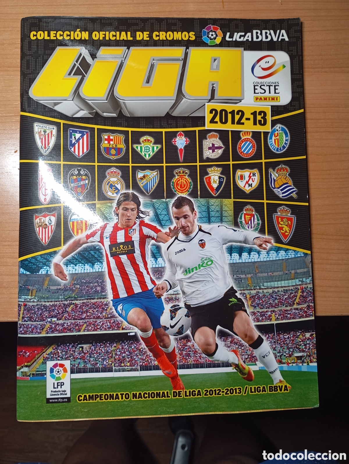 &Aacute;lbum de f&uacute;tbol completo: Album liga 2012/2013 completa edici&oacute;n + chicles