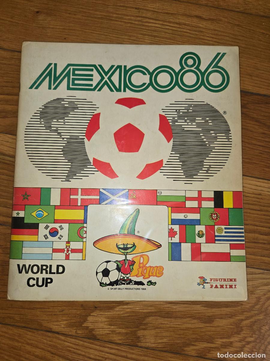 &Aacute;lbum de f&uacute;tbol completo: Album Mundial Mexico 1986 (Completo)