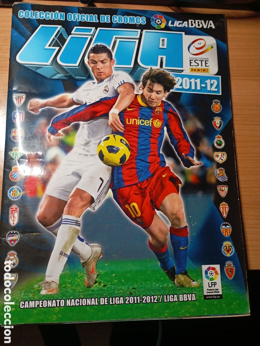 &Aacute;lbum de f&uacute;tbol completo: Album liga 2011/12 completo ediciones este