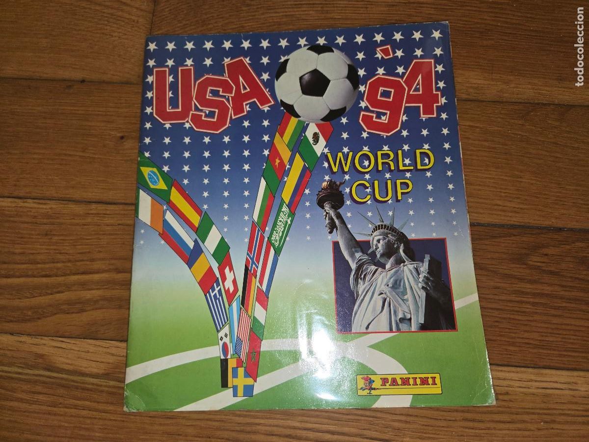 &Aacute;lbum de f&uacute;tbol completo: Album Mundial U.S.A. 1994 (Completo)