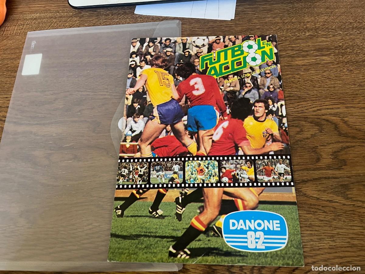 &Aacute;lbum de f&uacute;tbol completo: ALBUM CROMOS FUTBOL COMPLETO FUTBOL EN ACCION DANONE 82