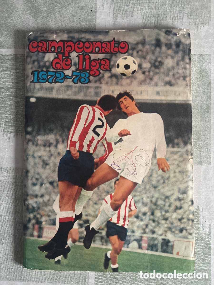&Aacute;lbum de f&uacute;tbol completo: ALBUM LIGA FHER 1972 1973 72 73 COMPLETO MENOS LOS CROMOS DEL POSTER CENTRAL