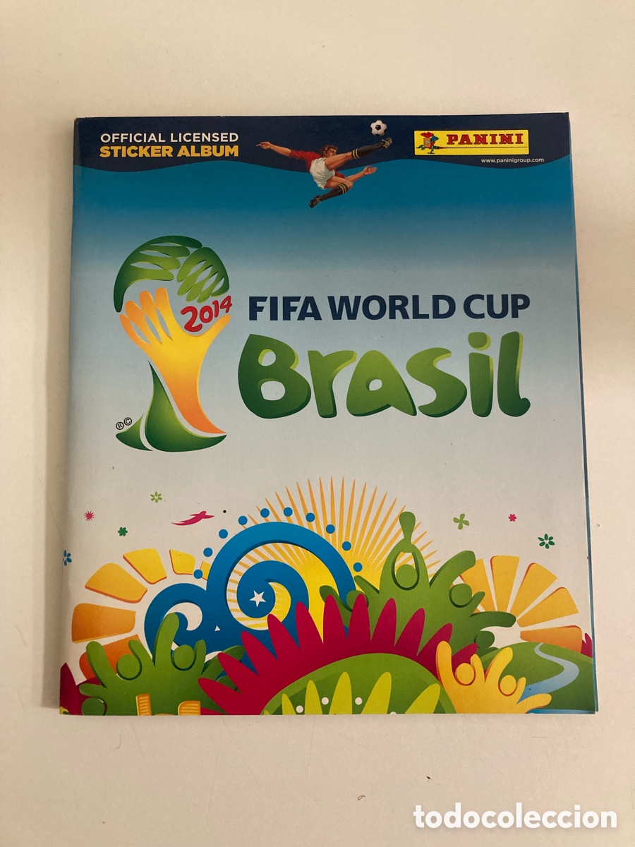 &Aacute;lbum de f&uacute;tbol completo: Album completo Campeonato mundial futbol Brasil 2014-World Cup-Panini