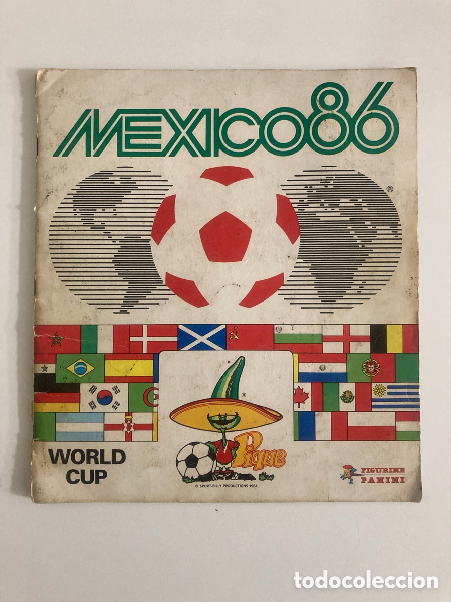 &Aacute;lbum de f&uacute;tbol completo: Album completo mundial M&eacute;xico 86-World Cup-1986-Panini- Ver estado en fotos.