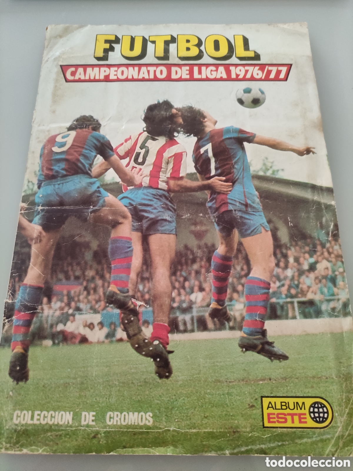 &Aacute;lbum de f&uacute;tbol completo: Album este temporada 76/77