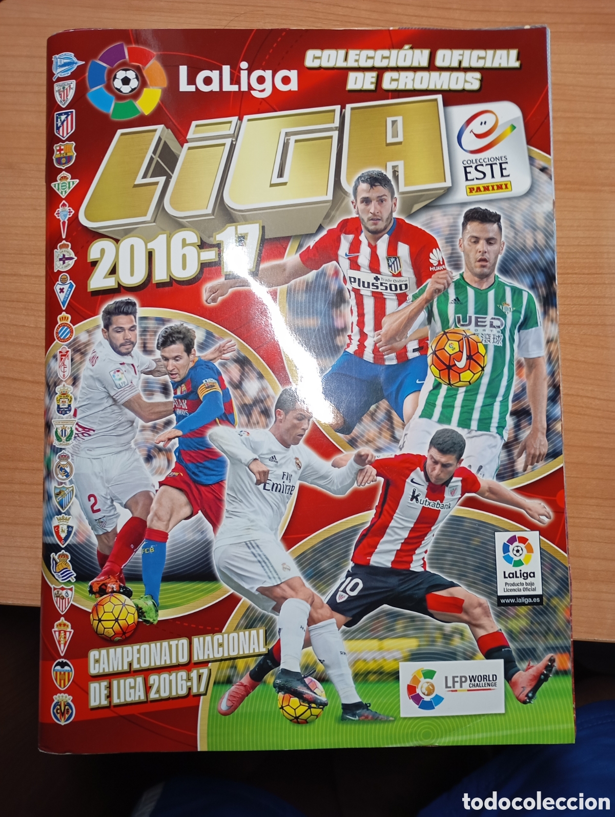 &Aacute;lbum de f&uacute;tbol completo: Album liga 2016/17 completo chicles ,mercado de invierno