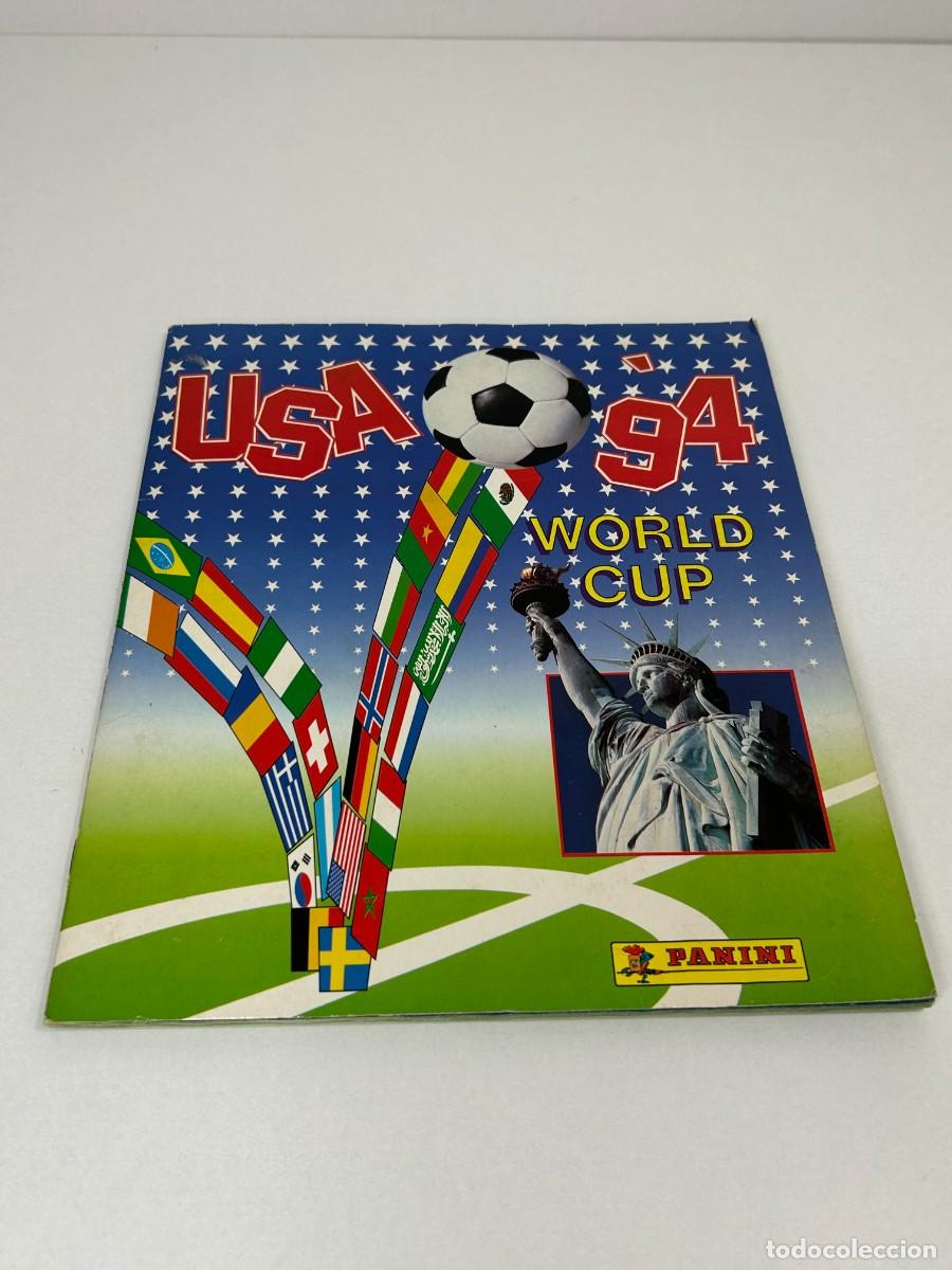 &Aacute;lbum de f&uacute;tbol completo: ALBUM FUTBOL USA 94 WORLD CUP PANINI MARADONA