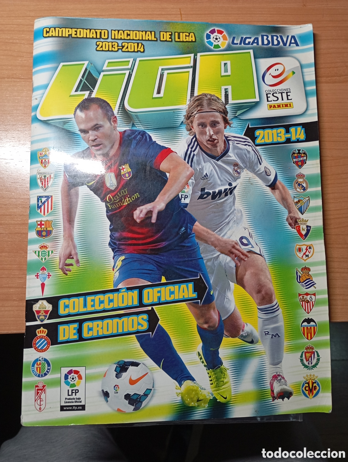 &Aacute;lbum de f&uacute;tbol completo: &Aacute;lbum de f&uacute;tbol liga2013/14 chicles .mercado de invierno