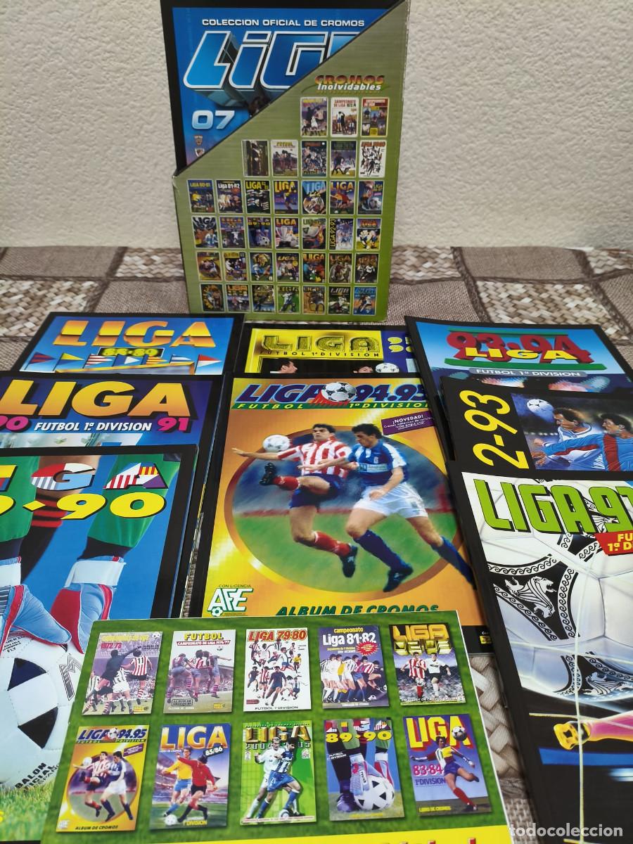&Aacute;lbum de f&uacute;tbol completo: COMPLETA CROMOS INOLVIDABLES SALVAT ALBUMS ESTE PANINI FUTBOL 36 ALBUMS FACSIMIL