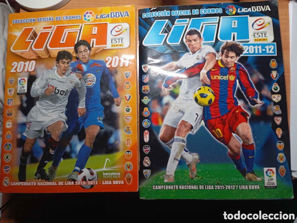&Aacute;lbum de f&uacute;tbol completo: &Aacute;lbumes de f&uacute;tbol liga 2010/2011 2011/12