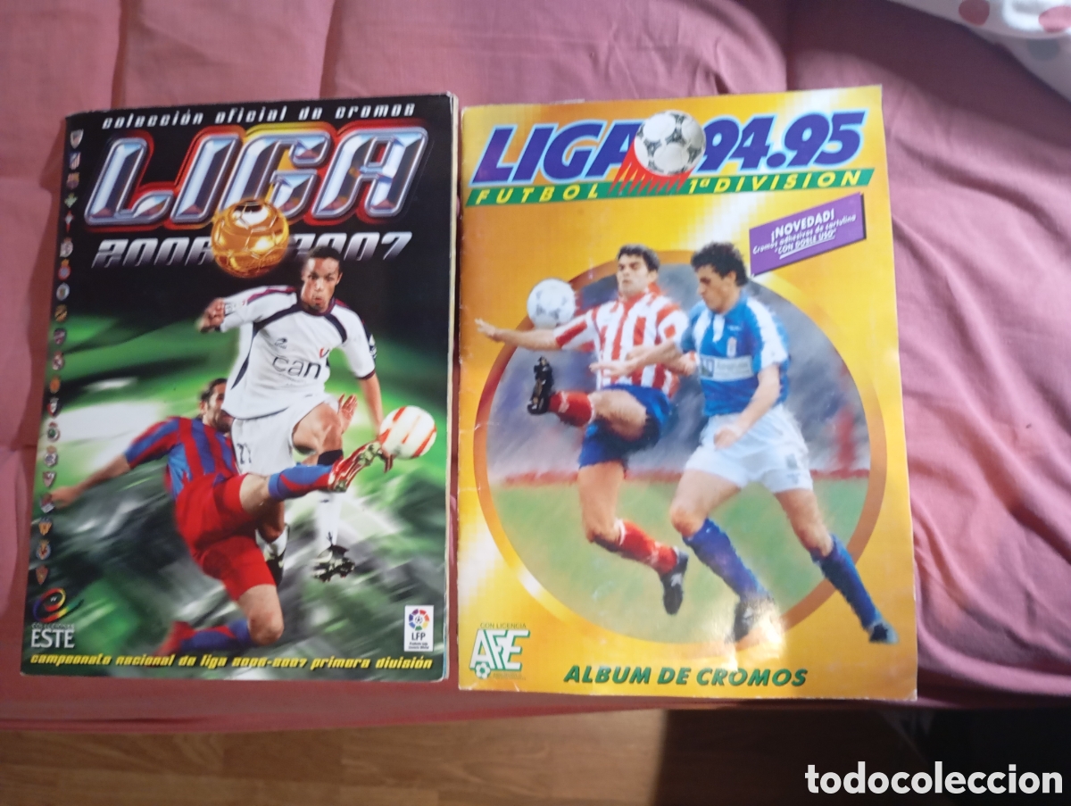 &Aacute;lbum de f&uacute;tbol completo: &Aacute;lbumes completos liga 2006/2007 94/95