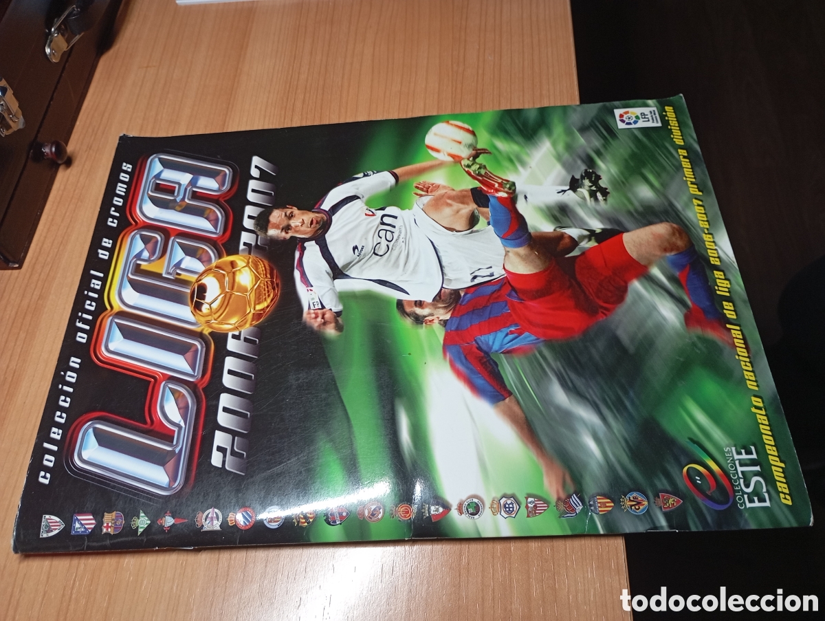 Album de football complet: &Aacute;lbumes completos liga 2006/2007 94/95