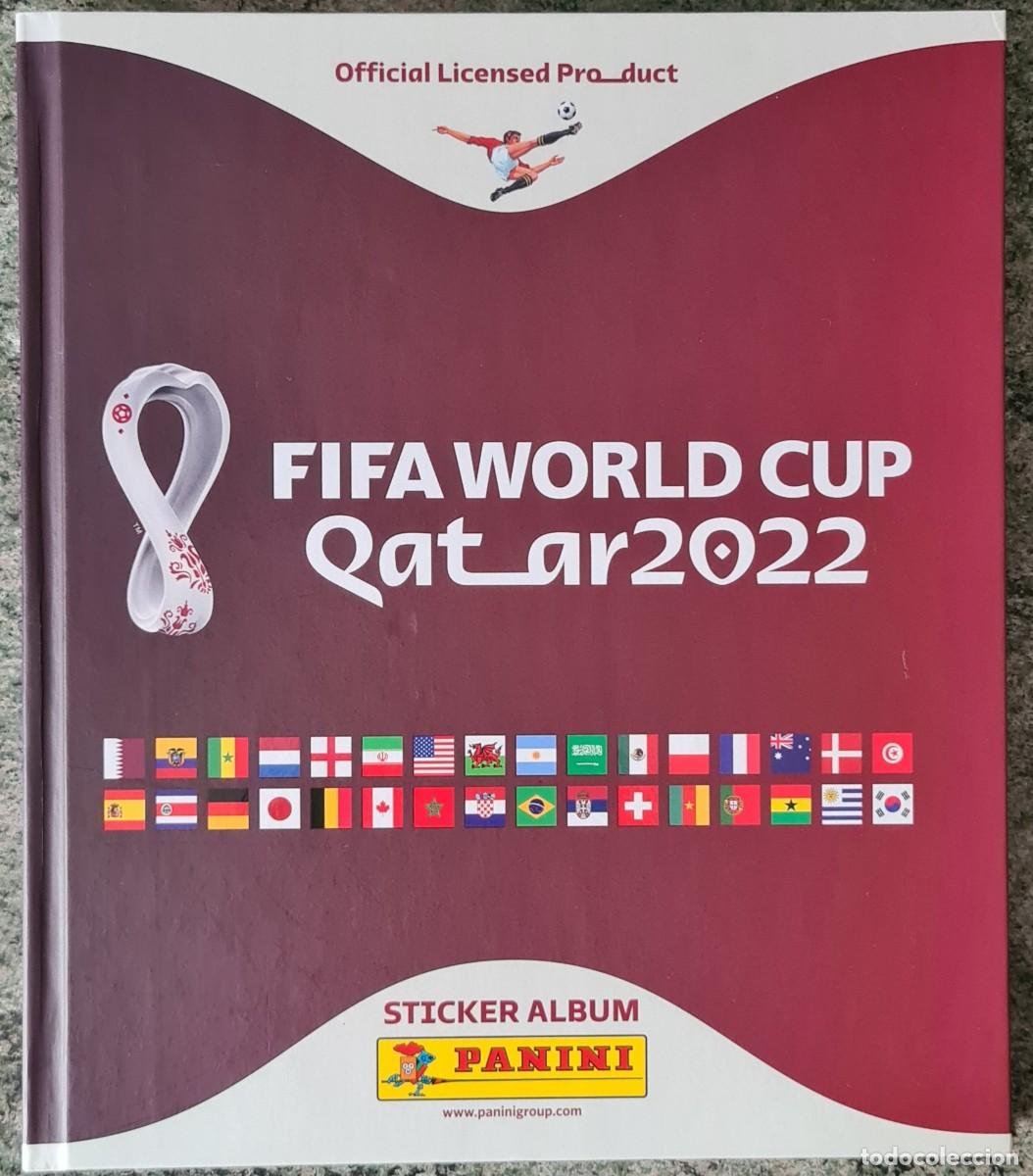 Album de football complet: ALBUM PANINI COMPLETO QATAR 2022. TAPA DURA