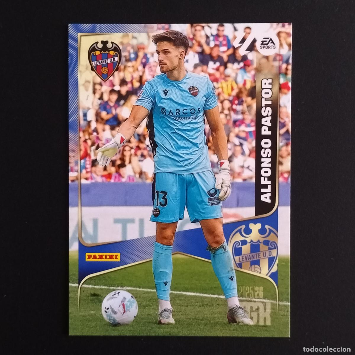 &Aacute;lbum de f&uacute;tbol completo: MGK 201 ALFONSO PASTOR LEVANTE CROMOS ALBUM MEGACRACKS LIGA FUTBOL 2025 2026 25 26