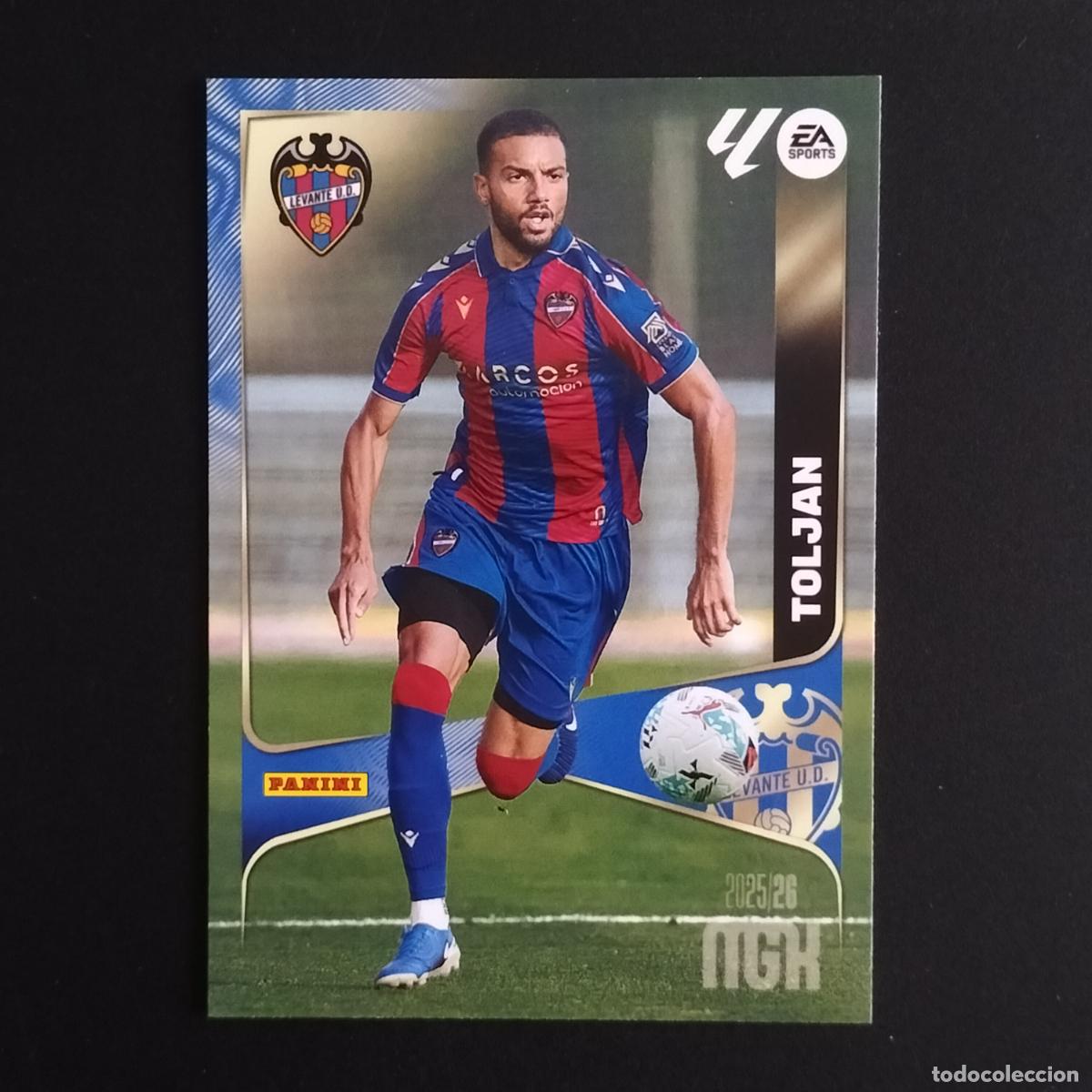 &Aacute;lbum de f&uacute;tbol completo: MGK 202 TOLJAN LEVANTE CROMOS ALBUM MEGACRACKS LIGA FUTBOL 2025 2026 25 26