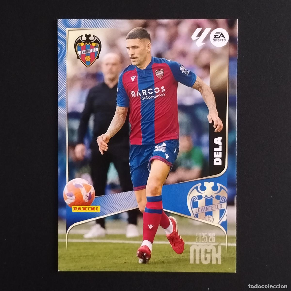 &Aacute;lbum de f&uacute;tbol completo: MGK 203 DELA LEVANTE CROMOS ALBUM MEGACRACKS LIGA FUTBOL 2025 2026 25 26